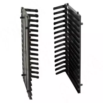 Держатель DVD и Blu-Ray с толкателем черный (DVD/BR-15)