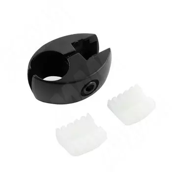 Держатель (панели и стекла) с уплотнителем, черный (JOK.051.BL 03)