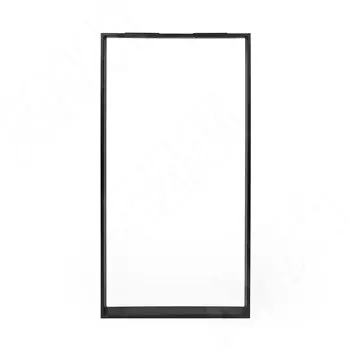 Дижон опора для стола П-образная, 50х10, 445х870 (+10 мм), черный (RAL 9005, муар) (DJ50X10/445X870 BLC)