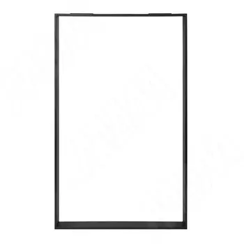 Дижон опора для стола П-образная, 50х10, 595х870 (+10 мм), черный (RAL 9005, муар) (DJ50X10/595X870 BLC)