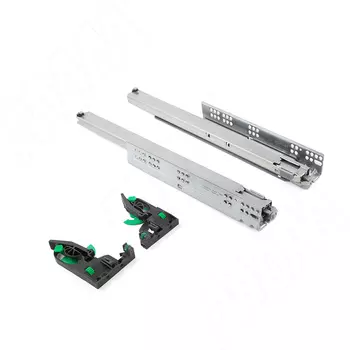 DYNAPRO Комплект направляющих, 450 мм, полн. выдвижения, плав. закрывания и 3D креплениями (F130107814_3D)