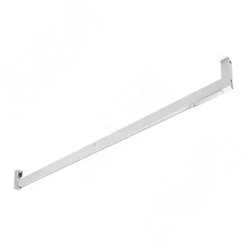 E-VOGUE Штанга прямоугольная с подсветкой, с датчиком движения (PIR) и аккумулятором, 1000 мм, серебро, нейтральный белый 4000К, 0,9W (EV-1000PIR-AL-NW1)