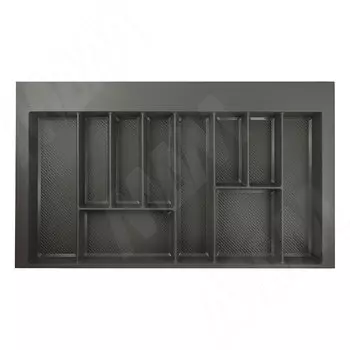 FORMA лоток для столовых приборов для ящика c фасадом 900мм, цвет графит матовый (CT901U-01DG)