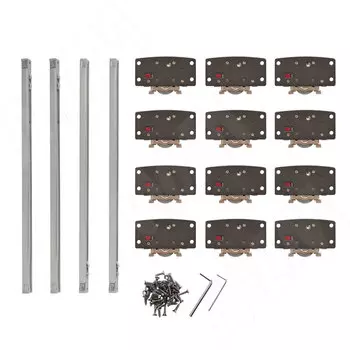 FORTE Комплект роликов и доводчиков на 3 двери (FOR3D)