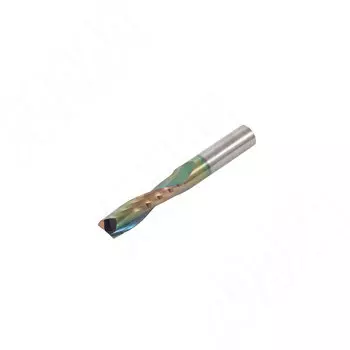 Фреза спиральная твердосплавная D12xL42, S12xGL90, Z2, Up/Rh, чистовая (KF-112-12-42-12)