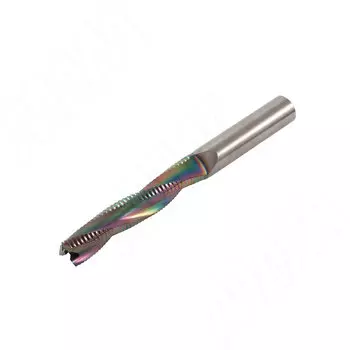 Фреза спиральная твердосплавная D16xL80, S16xGL150, Z3, Up/Rh, черновая (KF-123-16-80-16)