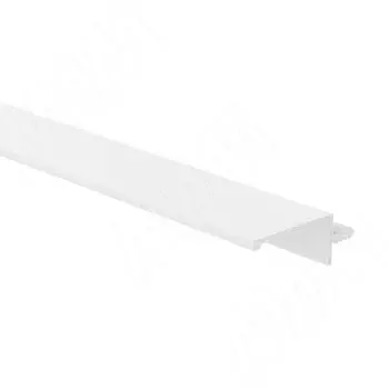 GOLATIME Профиль-ручка для верхней базы, белый матовый (краска RAL9016), L-3000мм (GL2.131.727.3000.WHM)