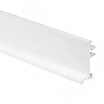 GOLATIME Универсальная профиль-ручка под столешницу, белый матовый (краска RAL9016), L-4200 (GL2.548A.4200.WHM RU)