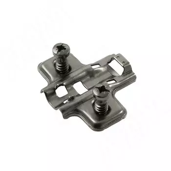 Harmony площадка установочная под евровинт 6.3x14 (0мм), черный никель (525A16M500CBN)