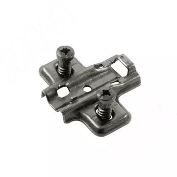 Harmony площадка установочная под евровинт 6.3x14 (2мм), черный никель (525A16M502CBN)