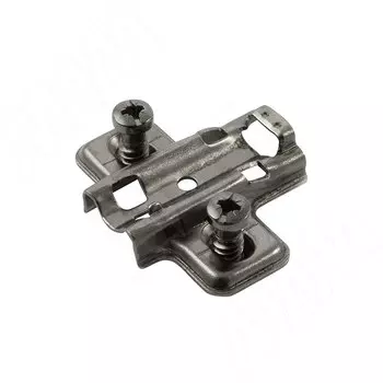 Harmony площадка установочная под евровинт 6.3x14 (4мм), черный никель (525A16M504CBN)