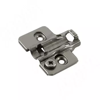 Harmony площадка установочная с эксцентриком под саморезы (2мм), черный никель (525EX01M502CBN)