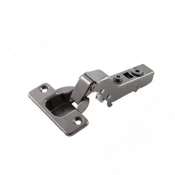 HARMONY PRO петля с амортизатором вкладная (90/105), стандартная, черный никель (HP90INS-BL)