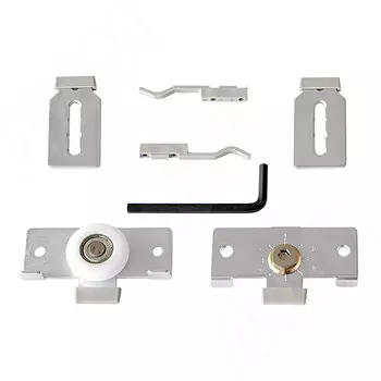 IKM40AY Комплект роликов для 1 двери 40 кг (2 верхних+2 нижних+2 стопора) (IKM40AY)