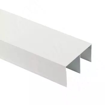 INTEGRO Направляющая верхняя белый матовый, L-6000 (IN06200A)