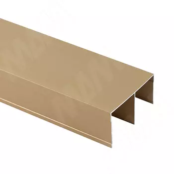 INTEGRO Направляющая верхняя золото матовое, L-6000 (IN07200A)