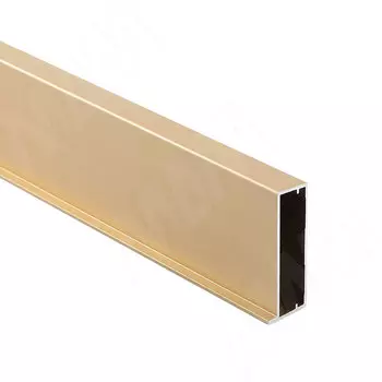 INTEGRO Профиль рамочный широкий, под наклейку, 45х19х1, золото брашированное (анод), L-6000 (IN05130A)