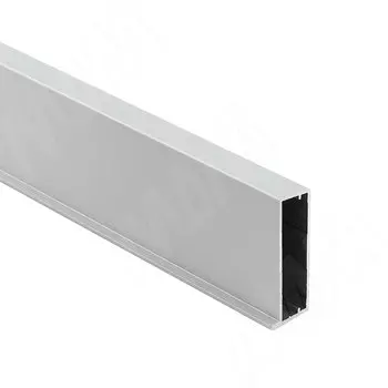 INTEGRO Профиль рамочный широкий, под наклейку, 45х19х1, серебро (анод), L-3000 (IN01130A-S3)