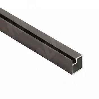 INTEGRO Профиль рамочный узкий, 19х20х19, бронза (анод), L-6000 (IN04117A)