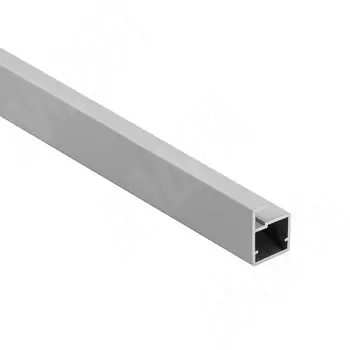 INTEGRO Профиль рамочный узкий, 19х20х8 мм, серебро (анод), L-6000 (IN01131)