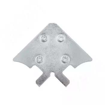 INTEGRO Уголок для сборки широкого рамочного профиля, 4 отверстия (IN306ZN)