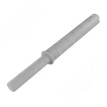 K-PUSH TECH толкатель 37 мм врезной с рез. демпфером, серый (57008040IJ)