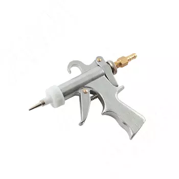 Клеевой пистолет с эргономичной рукояткой - с регулируемой подачей и стандартной конусной насадкой (9902)