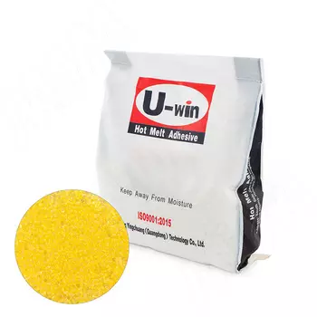 Клей U-win H-300 EVA среднетемпературный, Полупрозрачный, 2 кг (H-300-2)