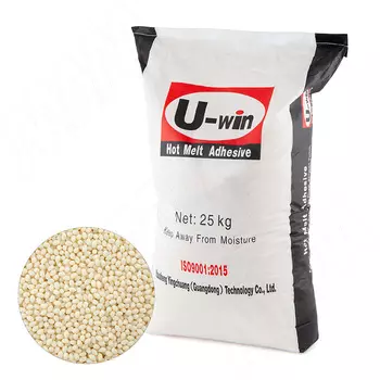 Клей U-win K803 EVA среднетемпературный, Кремово-белый, 25 кг (K-803)