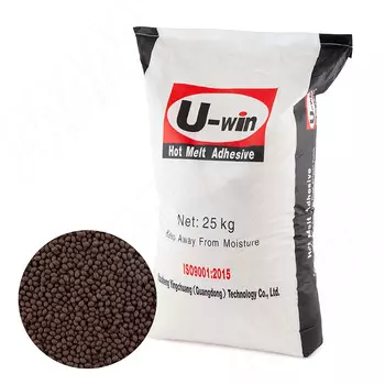 Клей U-win K-806 brown EVA высокотемпературный, коричневый, 25 кг (K-806 B)