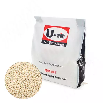 Клей U-win T-6850 EVA среднетемпературный, бежевый, 2 кг (T-6850-2)