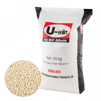 Клей U-win T-6850 EVA среднетемпературный, бежевый, 25 кг (T-6850)