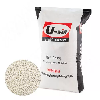 Клей U-win T-7641 EVA высокотемпературный, Кремово-белый, 25 кг (T-7641)