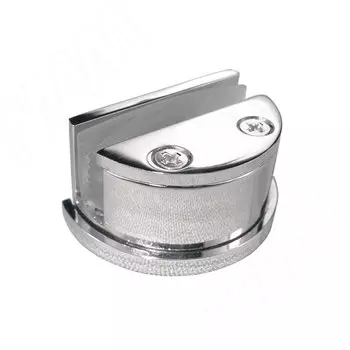 Компл. петель для стекл. двери, хром (3005 CR)