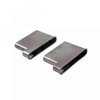 Комплект адаптеров для петли Air, врезные в боковину, титан (SELX77X6)