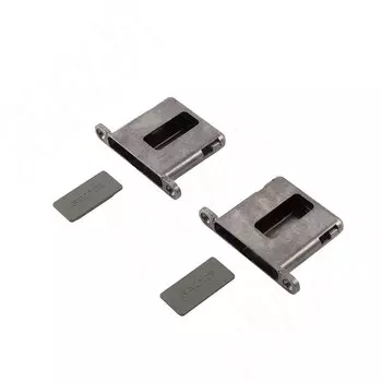 Комплект адаптеров для петли Conecta, врезной, титан (DQG3BX6XS)