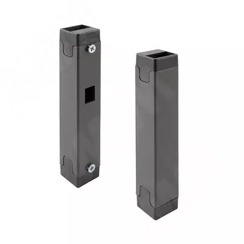 Комплект адаптеров корзины (2шт) для рамы системы колонна, цвет графит (PC01VGF)