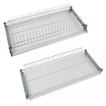 Комплект посудосушителей с 2 поддонами, 900 мм, хром (MBB565 90FN)