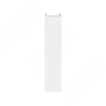 Конечный элемент (длина 4000 мм), белый глянец (40.0418 4M)