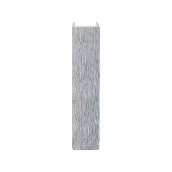 Конечный элемент (высота 120), алюминий шлифованый (19.0037.42)