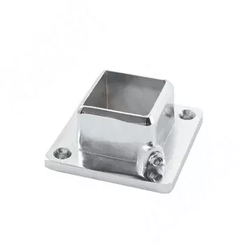 Консоль-крепление к плоскости 25х25 мм, высокая, хром (зажимная шпилька) (CWS125CR)