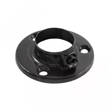 Консоль-крепление к плоскости D=25мм, черный (зажимная шпилька) (JOK-H007 04)