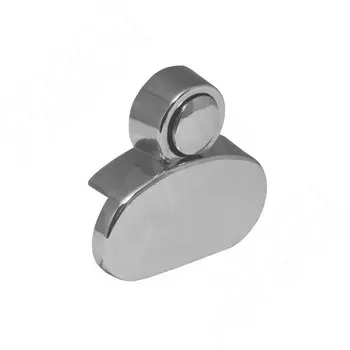 Крепление зеркала 5-6 мм к стене, хром (J62 CP)