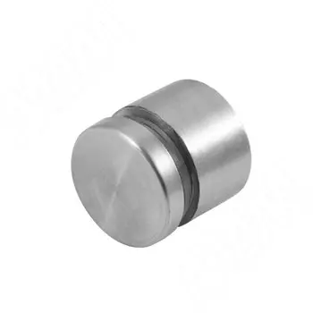 Крепление зеркала/стекла к стене с выносом 15 мм, D25, никель сат. (RH25X15SN)