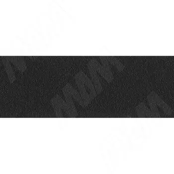 Кромка ПВХ Черный с тиснением шагрень (2110-04 19X1)