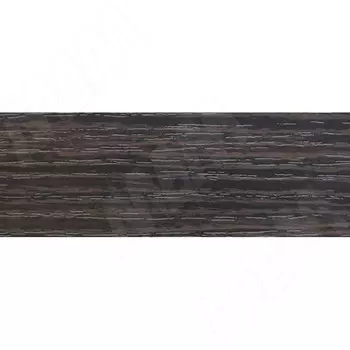 Кромка ПВХ Дуб термо черно-коричневый (Egger H1199 ST12) (124T 22X0,4)