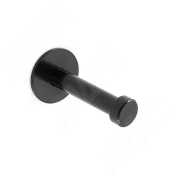 Крючок однорожковый L=52мм черный матовый (HK.20.BLM)