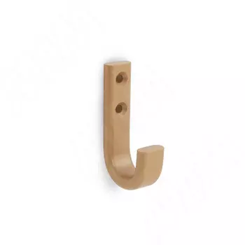 Крючок однорожковый золото матовое (HK.01.GL)