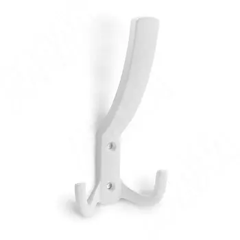 Крючок трехрожковый белый матовый (HK.17.WTM)