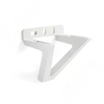 LA FISSA Менсолодержатель для деревянных полок, белый матовый (LAFISSA.7105.1078)